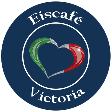 „Eiscafé Victoria“-Logo, zur Startseite